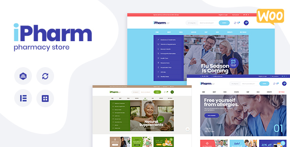 IPharm-在线药房和医疗WordPress主题