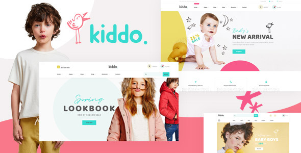 Kiddo-儿童时尚WooCommerce WordPress主题