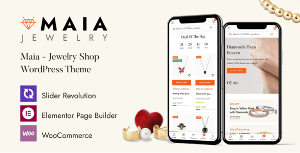 Maia-珠宝店WordPress主题