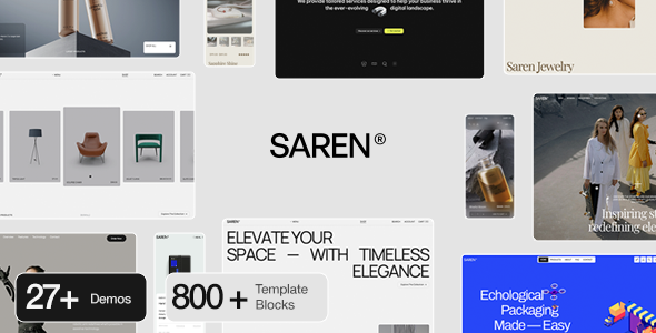 Saren-多概念WooCommerce WordPress主题