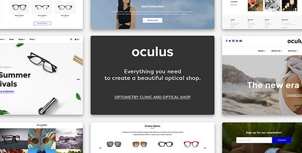 Oculus-创意太阳镜WooCommerce商店