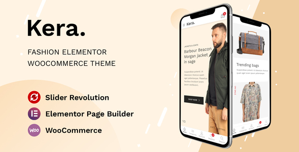 Kera-时尚元素WooCommerce主题