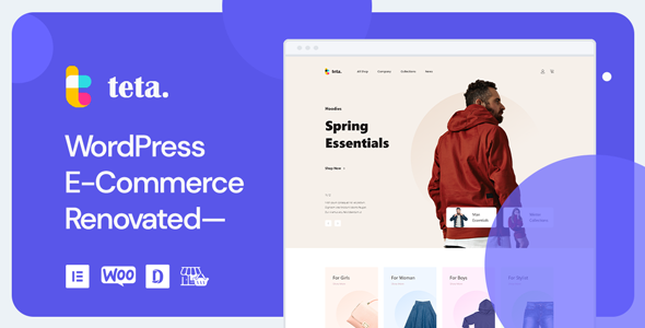 Teta-WooCommerce WordPress主题