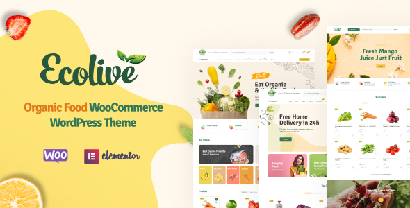 生态-有机食品WooCommerce WordPress主题