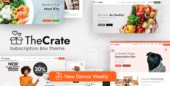 The Crate-WooCommerce订阅盒主题