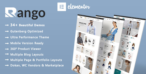 Rango |优雅时尚WooCommerce WordPress主题