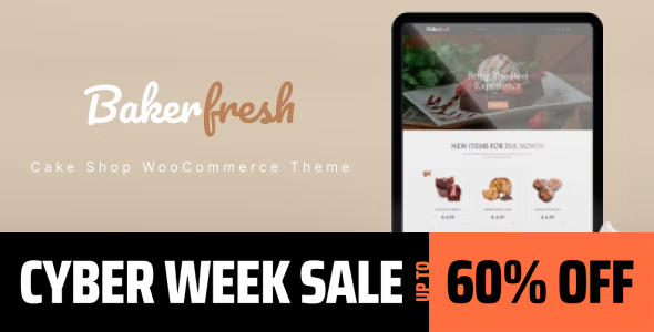 Bakerfresh-WooCommerce主题蛋糕店