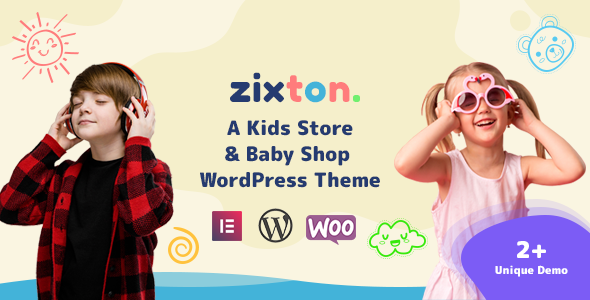 Zixton-婴儿时尚WooCommerce主题