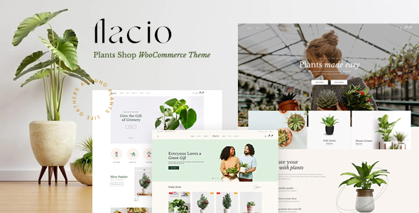 Flacio-植物商店WooCommerce WordPress主题