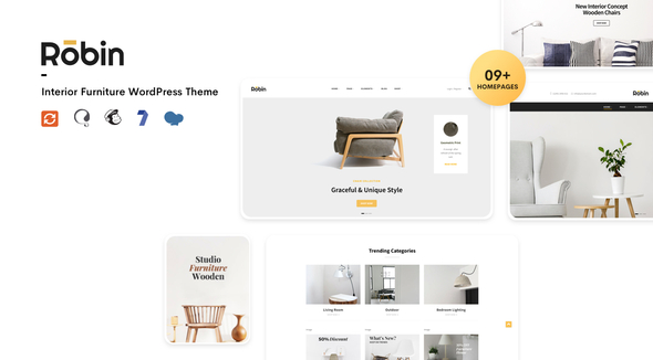 Robin-家具店WooCommerce WordPress主题