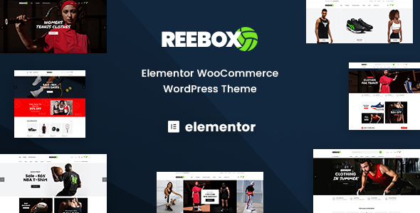 Reebox-Elementor WooCommerce WordPress主题