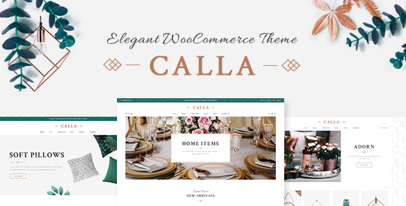 Calla-优雅家居装饰店WordPress主题