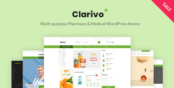 Clarivo-制药和医疗WordPress主题