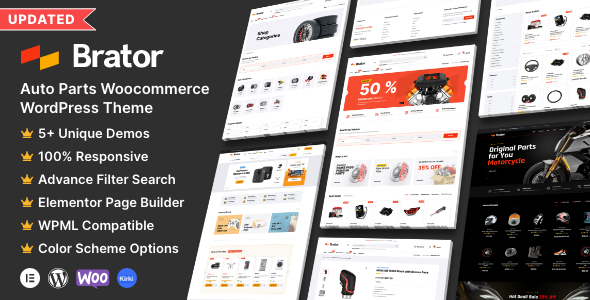 Brator-汽车零部件WooCommerce WordPress主题