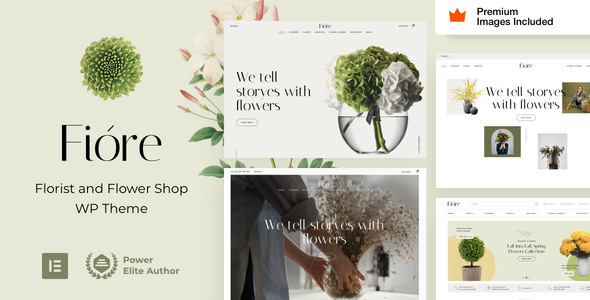 Fiore-花店花店电子商务WordPress主题