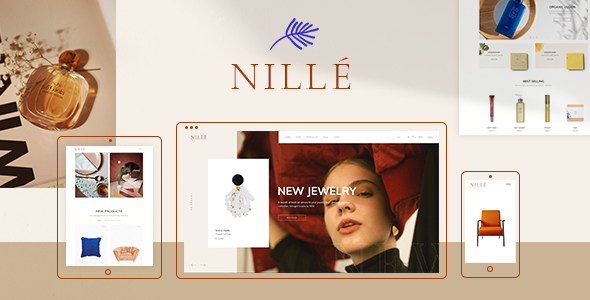 Nillé-优雅的电子商务WordPress主题