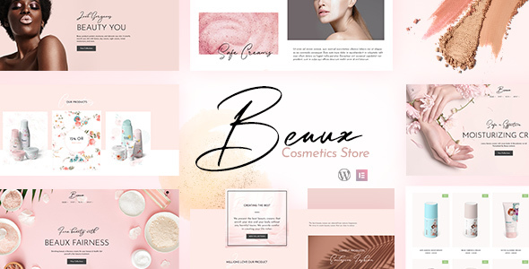 Beaux-化妆品店WordPress主题