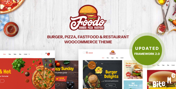 Foodo-快餐店WordPress主题