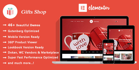 礼品店|手工纪念品WooCommerce WordPress主题