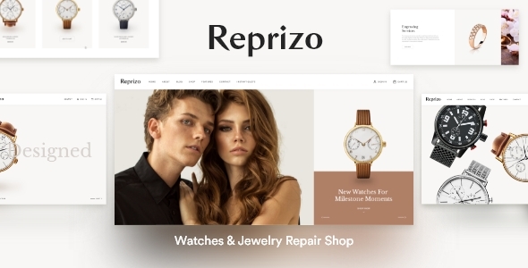 Reprizo-珠宝手表店WordPress主题