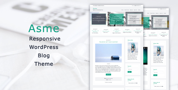 Asme-响应式WordPress博客主题