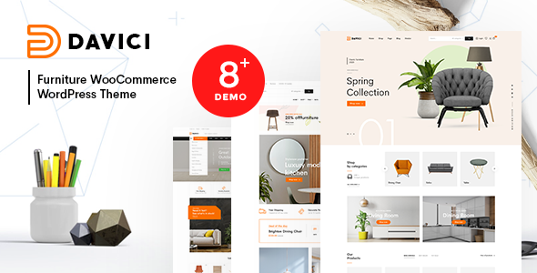 Davici–家具WooCommerce WordPress主题