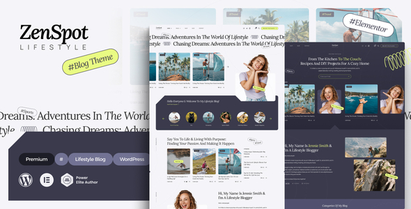 ZenSpot-生活方式博客WordPress主题
