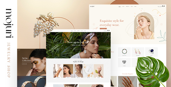 Mojuri–珠宝店WooCommerce WordPress主题