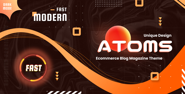 Atoms-电子商务杂志新闻WordPress主题
