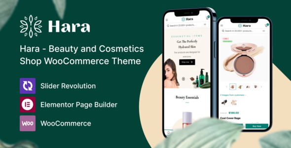 Hara-美容化妆品店WooCommerce主题