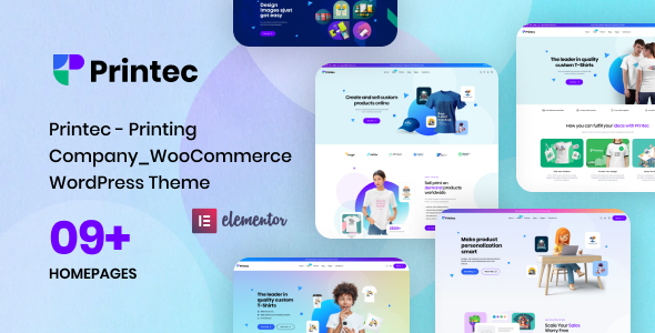 Printec-印刷公司WooCommerce WordPress主题