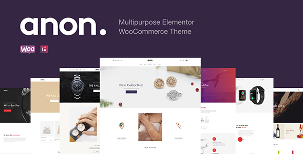 Anon-多用途元素WooCommerce主题