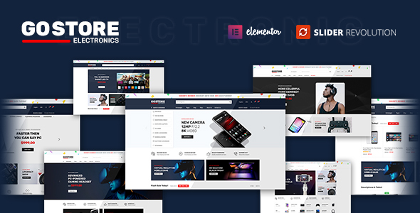 GoStore-Elementor WooCommerce WordPress主题