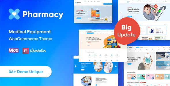 药店WooCommerce WordPress响应式主题