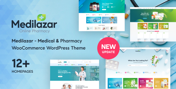 Medilazar-医药WooCommerce WordPress主题
