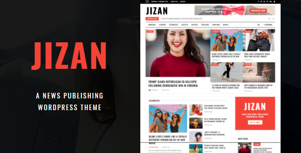 Jizan |报纸杂志WordPress主题