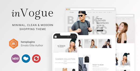 inVogue-WordPress时尚购物主题