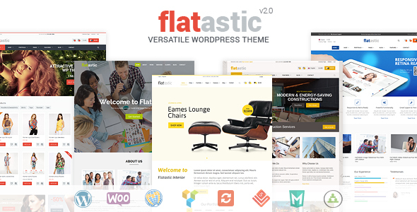 Flatastic-多功能多供应商WordPress主题
