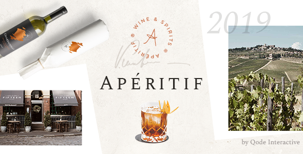 Aperitif-葡萄酒商店和酒类商店WordPress主题