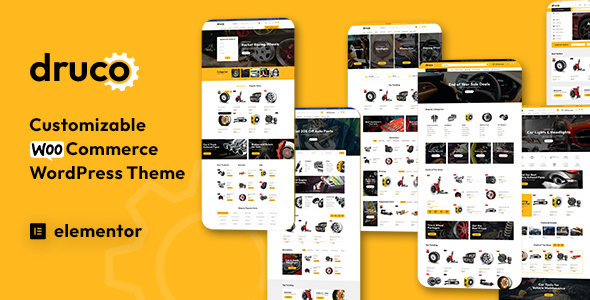Druco-Elementor WooCommerce WordPress主题