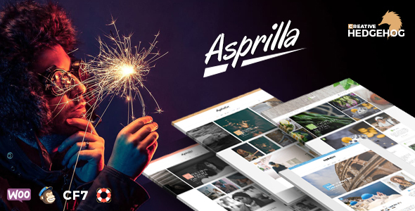 Asprilla-WordPress的多概念博客主题