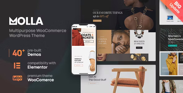 Molla |多用途WooCommerce主题