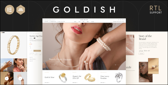 Goldish-珠宝店WooCommerce主题