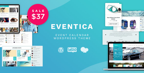 Eventica-活动日历和电子商务WordPress主题