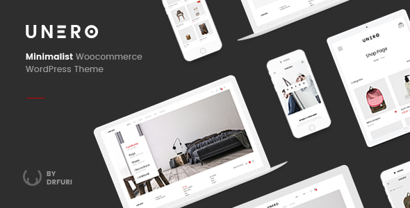 Unero-极简主义AJAX WooCommerce WordPress主题