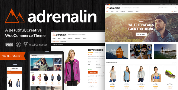 Adrenalin-WooCommerce多用途主题