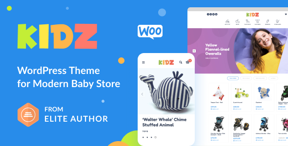 KIDZ-儿童用品店和婴儿用品店主题