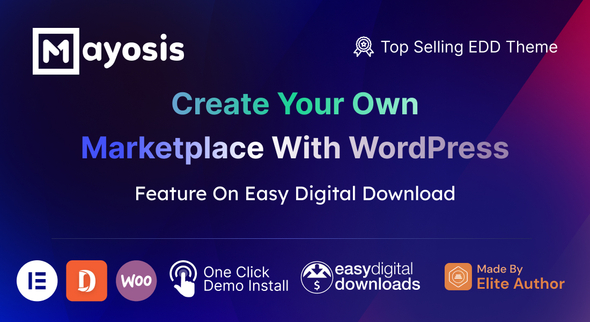 Mayosis-数字市场WordPress主题