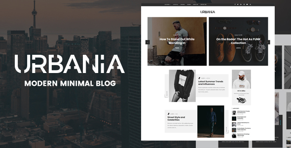 Urbania-现代简约WordPress博客