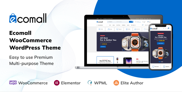 Ecomall-Elementor电子WooCommerce主题